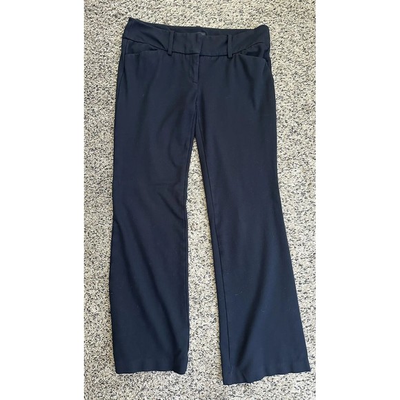 Willi Smith Black Dress Pants Size 6 - Picture 1 of 8